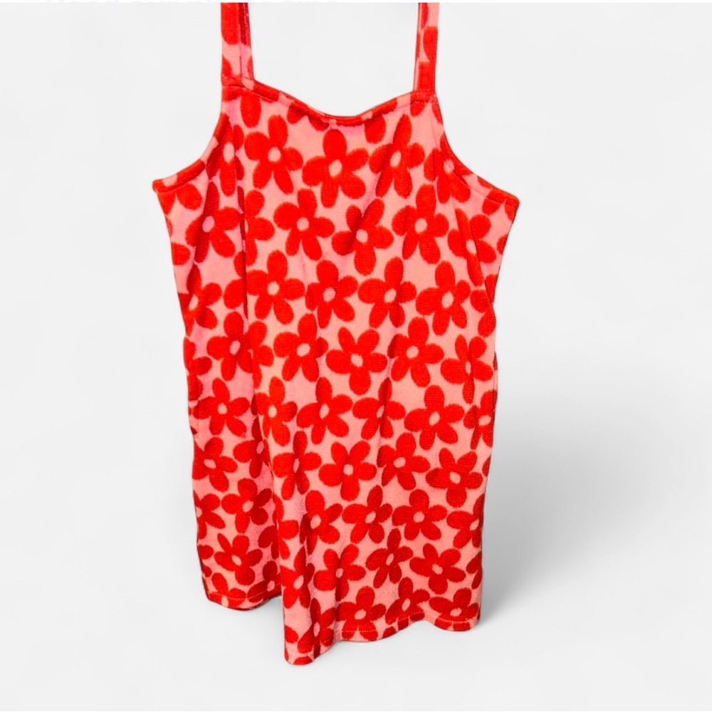 Old Navy Red Floral Kids Camisole - Picture 2 of 3